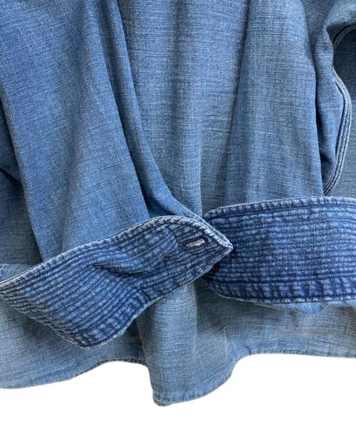 45rpm（45アールピーエム）45rpm (45アールピーエム) 長袖シャツ インディゴ サイズ:2の古着・服飾アイテム
