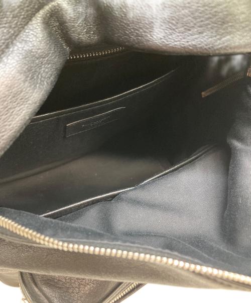 Saint Laurent Paris（サンローランパリ）Saint Laurent Paris (サンローランパリ) YSL SAC CITY BAKPAKS ブラックの古着・服飾アイテム