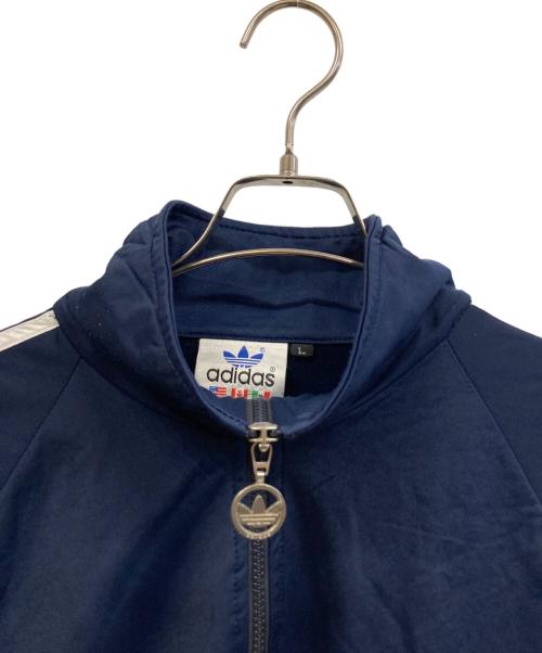 adidas（アディダス）adidas (アディダス) トラックジャケット ネイビー サイズ:Lの古着・服飾アイテム