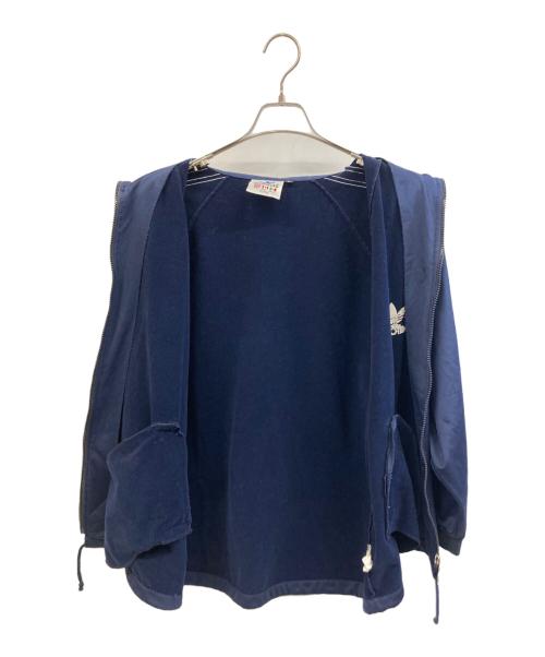 adidas（アディダス）adidas (アディダス) トラックジャケット ネイビー サイズ:Lの古着・服飾アイテム