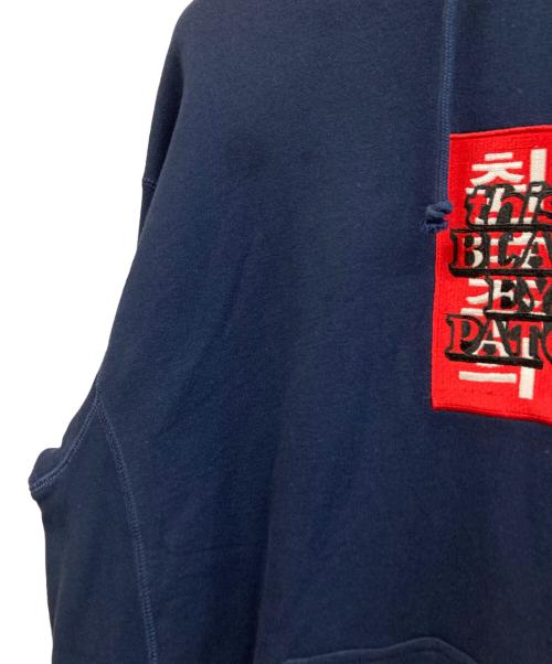 THE BLACK EYE PATCH（ブラックアイパッチ）THE BLACK EYE PATCH (ブラックアイパッチ) thisisneverthat (ディスイズネバーザット) パーカー ブラック サイズ:Lの古着・服飾アイテム