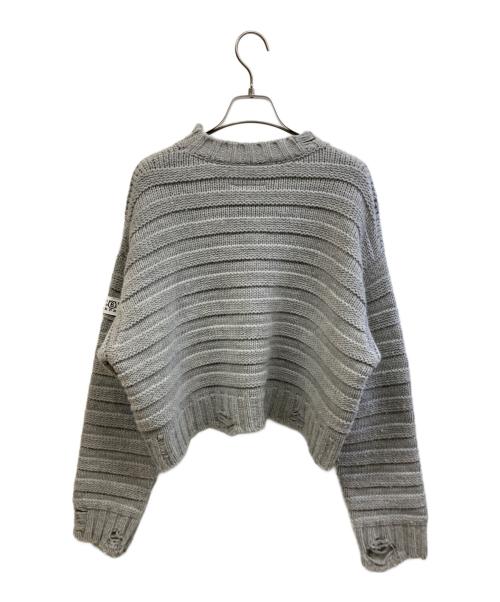 Maison Margiela（メゾンマルジェラ）Maison Margiela (メゾンマルジェラ) 厚手ニット グレー サイズ:Sの古着・服飾アイテム