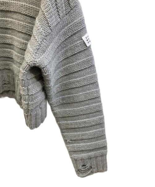 Maison Margiela（メゾンマルジェラ）Maison Margiela (メゾンマルジェラ) 厚手ニット グレー サイズ:Sの古着・服飾アイテム