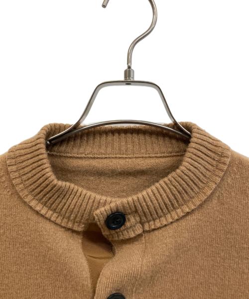 sacai（サカイ）sacai (サカイ) ニットカーディガン ブラウン サイズ:1の古着・服飾アイテム