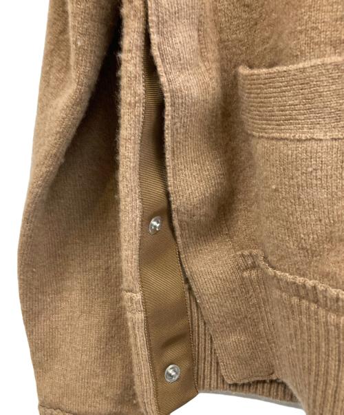 sacai（サカイ）sacai (サカイ) ニットカーディガン ブラウン サイズ:1の古着・服飾アイテム
