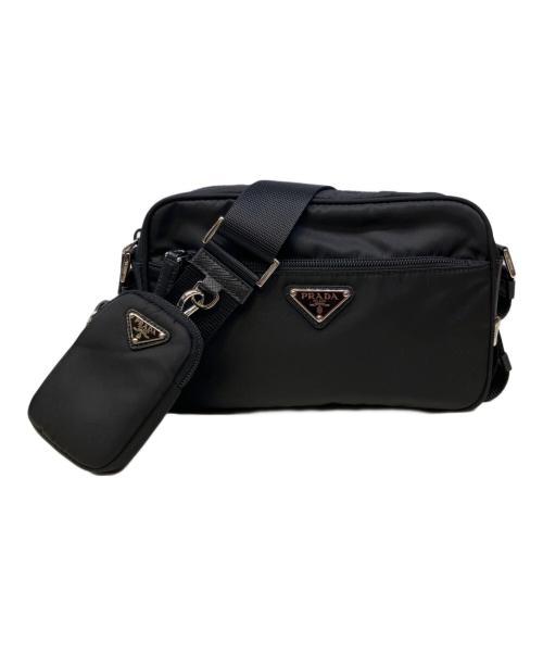 PRADA（プラダ）PRADA (プラダ) ショルダーバッグ ブラックの古着・服飾アイテム