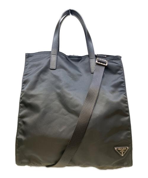 PRADA（プラダ）PRADA (プラダ) トートバッグ ブラックの古着・服飾アイテム