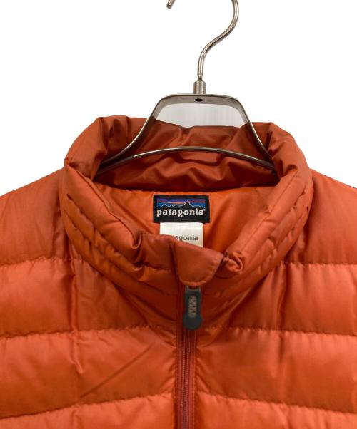 Patagonia（パタゴニア）Patagonia (パタゴニア) ダウンジャケット オレンジ サイズ:Sの古着・服飾アイテム