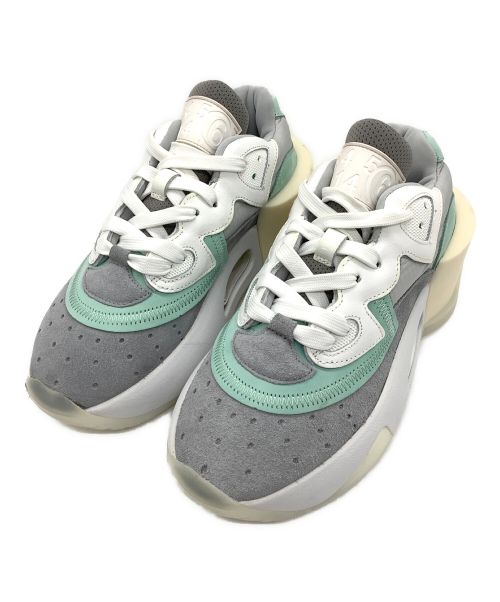 MM6 Maison Margiela（エムエムシックスメゾンマルジェラ）MM6 Maison Margiela (エムエムシックス メゾンマルジェラ) エアバブルスニーカー グレー×ホワイト サイズ:36の古着・服飾アイテム