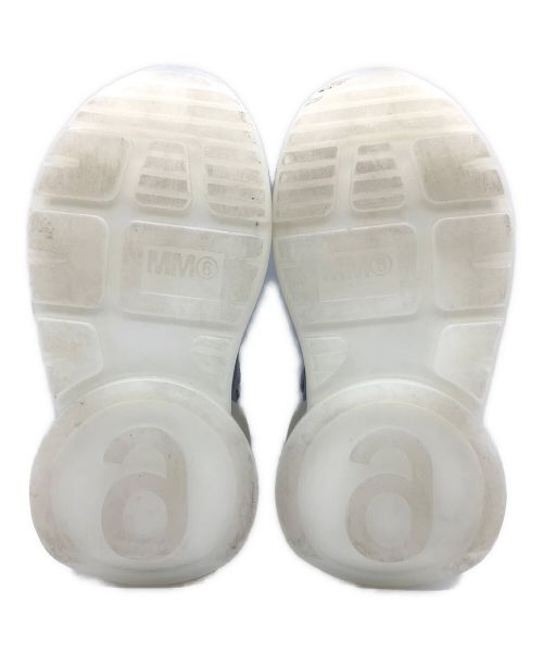 MM6 Maison Margiela（エムエムシックスメゾンマルジェラ）MM6 Maison Margiela (エムエムシックス メゾンマルジェラ) エアバブルスニーカー グレー×ホワイト サイズ:36の古着・服飾アイテム