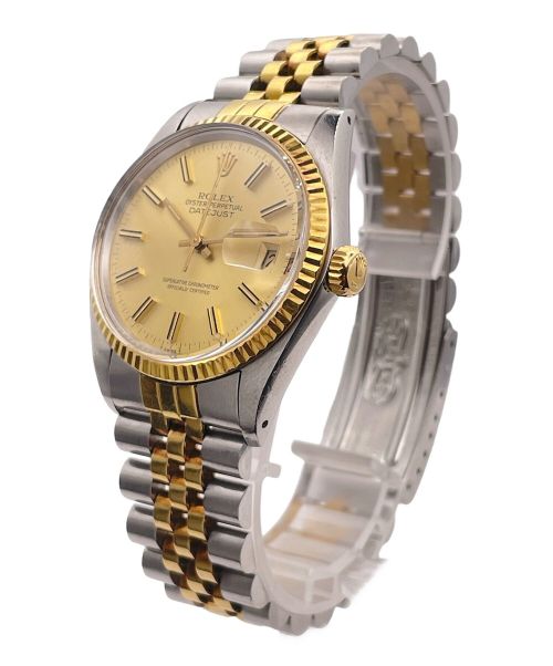 ROLEX（ロレックス）ROLEX (ロレックス) デイトジャスト ゴールド サイズ:36mmの古着・服飾アイテム