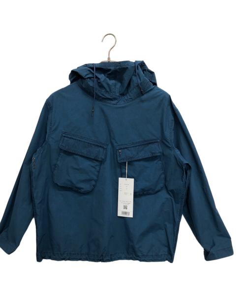 M.I.D.A.（ミダ）M.I.D.A. (ミダ) ナイロンアノラックジャケット ブルー サイズ:46の古着・服飾アイテム