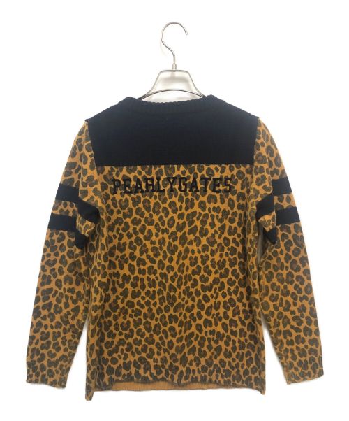 PEARLY GATES（パーリーゲイツ）PEARLY GATES (パーリーゲイツ) ニット ネイビー×イエロー サイズ:Sの古着・服飾アイテム