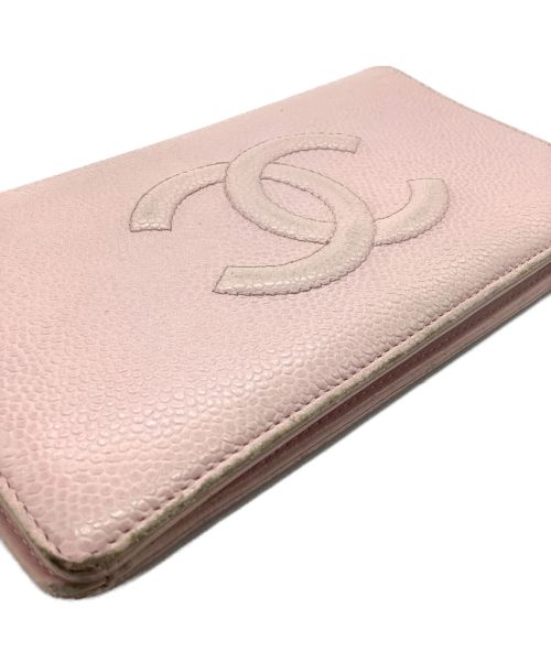 CHANEL（シャネル）CHANEL (シャネル) キャビアスキン ピンクの古着・服飾アイテム