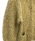 CLANE (クラネ) SHAGGY OVER CARDIGAN 黄緑 サイズ:1：5000円