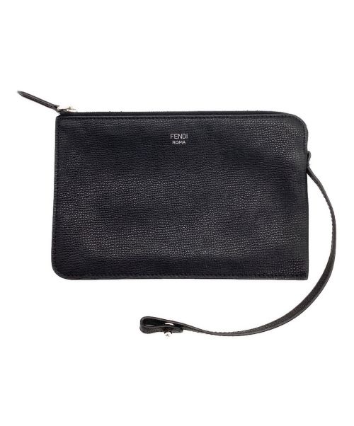 FENDI（フェンディ）FENDI (フェンディ) エフイズトートバッグ ブラックの古着・服飾アイテム