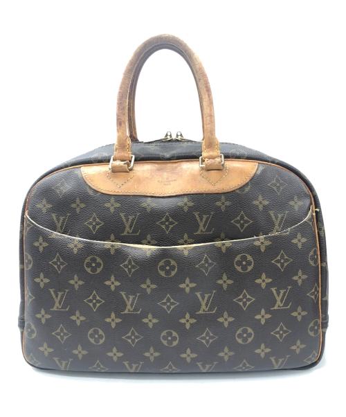 LOUIS VUITTON（ルイ ヴィトン）LOUIS VUITTON (ルイ ヴィトン) ドーヴィル(ボーリングヴァニティ) ブラウンの古着・服飾アイテム