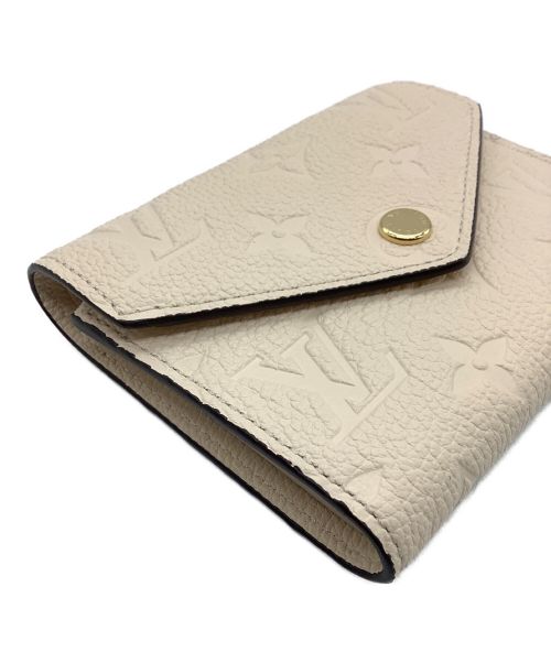 LOUIS VUITTON（ルイ ヴィトン）LOUIS VUITTON (ルイ ヴィトン) ポルトフォイユ・ヴィクトリーヌ アイボリーの古着・服飾アイテム