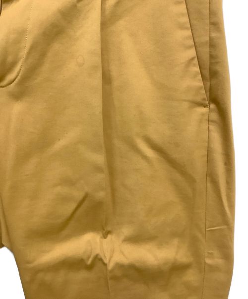 GUCCI（グッチ）GUCCI (グッチ) スラックスパンツ イエロー サイズ:SIZE 48の古着・服飾アイテム