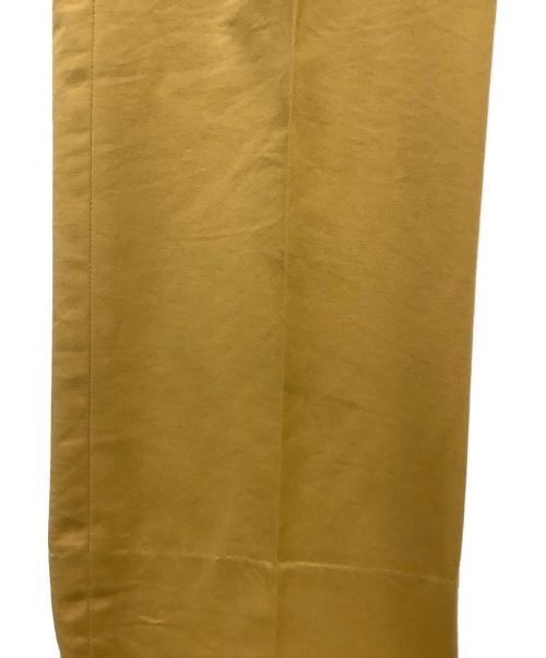 GUCCI（グッチ）GUCCI (グッチ) スラックスパンツ イエロー サイズ:SIZE 48の古着・服飾アイテム