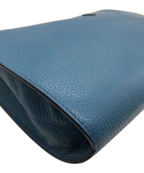 CHAMBORD SELLIER（シャンボール セリエ）CHAMBORD SELLIER (シャンボール セリエ) クラッチバッグ ブルーの古着・服飾アイテム