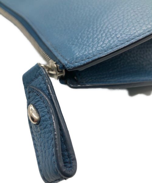 CHAMBORD SELLIER（シャンボール セリエ）CHAMBORD SELLIER (シャンボール セリエ) クラッチバッグ ブルーの古着・服飾アイテム