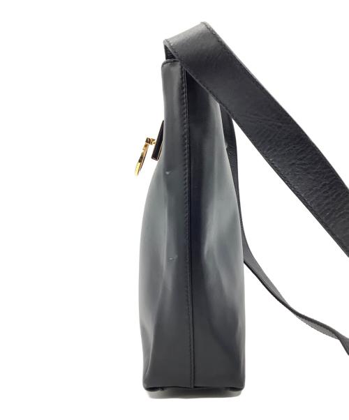 Salvatore Ferragamo（サルヴァトーレ フェラガモ）Salvatore Ferragamo (サルヴァトーレ フェラガモ) ガンチーニショルダーバッグ ブラックの古着・服飾アイテム
