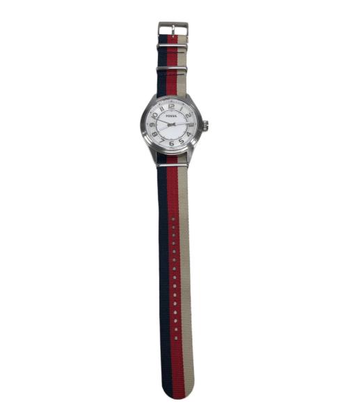 FOSSIL（フォッシル）FOSSIL (フォッシル) 腕時計 ホワイトの古着・服飾アイテム
