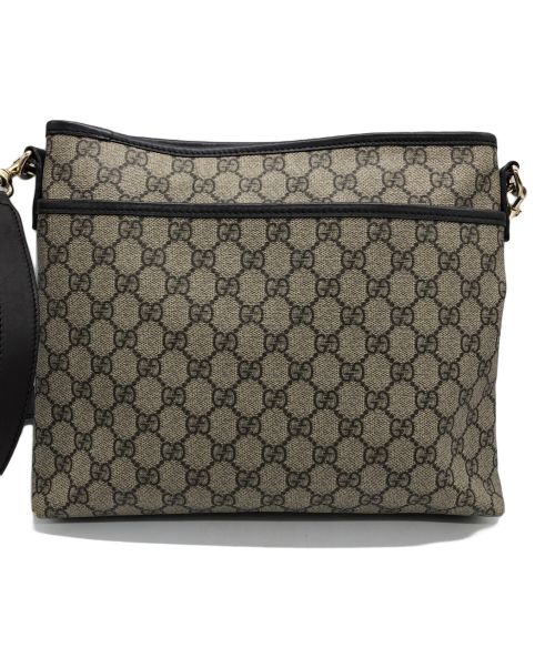 GUCCI（グッチ）GUCCI (グッチ) ショルダーバッグ ベージュ×ブラウンの古着・服飾アイテム