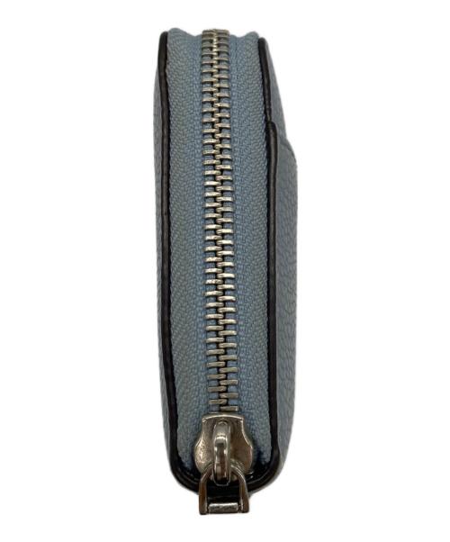 MICHAEL KORS（マイケル・コース）MICHAEL KORS (マイケルコース) ラウンドファスナー長財布 サックスブルーの古着・服飾アイテム