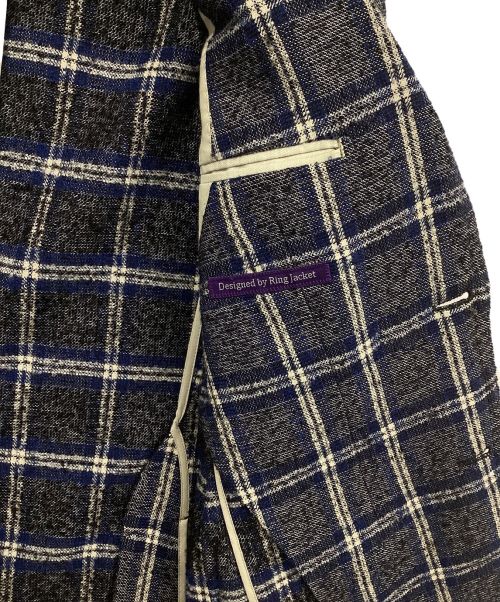 green label relaxing（グリーンレーベルリラクシング）green label relaxing (グリーンレーベルリラクシング) テーラードジャケット ブルー サイズ:44の古着・服飾アイテム