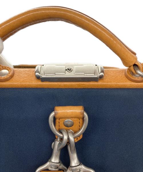 master-piece（マスターピース）master-piece (マスターピース) ダレス型リュック ブラウン×ネイビーの古着・服飾アイテム