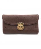 LOUIS VUITTONルイ ヴィトン）の古着「ポルトフォイユ・アメリア」｜モカ