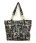 CHANEL (シャネル) トートバッグ ブラック×ホワイト：53000円
