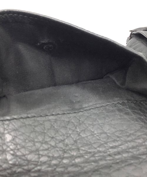 FENDI（フェンディ）FENDI (フェンディ) 2つ折り財布 ブラックの古着・服飾アイテム