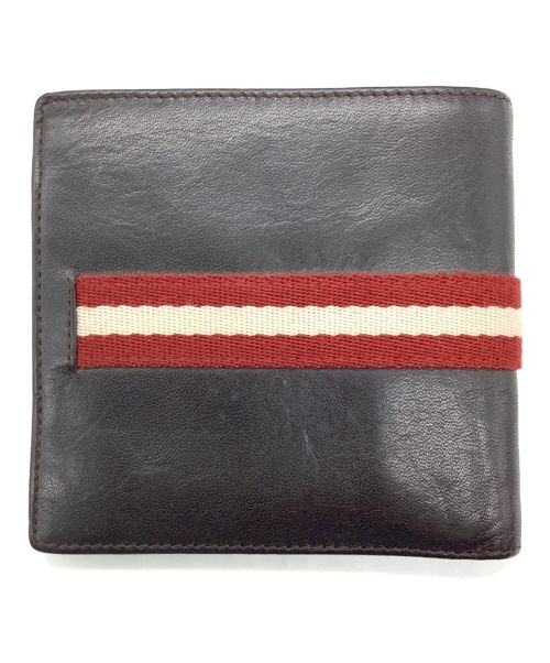 BALLY（バリー）BALLY (バリー) 2つ折り財布 ブラックの古着・服飾アイテム