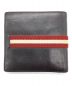 BALLY (バリー) 2つ折り財布 ブラック：3000円