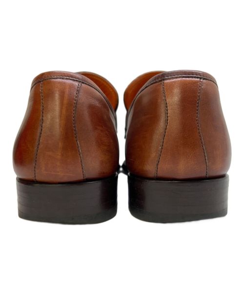 MAGNANNI（マグナーニ）MAGNANNI (マグナーニ) Uチップコインローファー ブラウン サイズ:Size 39の古着・服飾アイテム