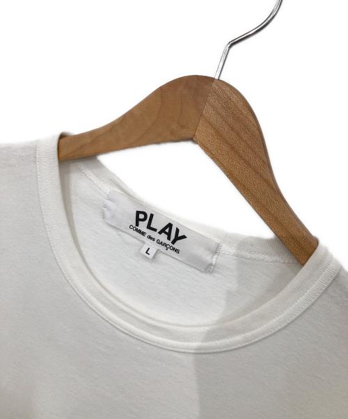 COMME des GARCONS（コムデギャルソン）COMME des GARCONS (コムデギャルソン) プリントTシャツ ホワイト サイズ:Lの古着・服飾アイテム