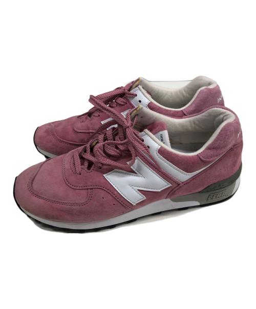 NEW BALANCE（ニューバランス）NEW BALANCE (ニューバランス) M576 PNK ピンク×ホワイト サイズ:26の古着・服飾アイテム