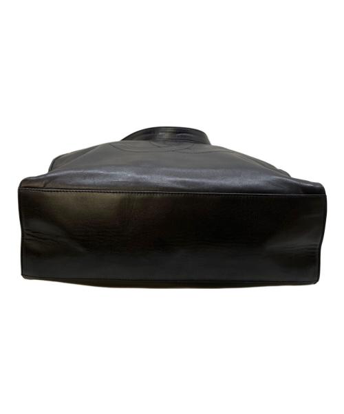 CHANEL（シャネル）CHANEL (シャネル) チェーントートバッグ ブラックの古着・服飾アイテム