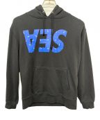 WIND AND SEA×GOD SELECTION XXXウィンダンシー×ゴッドセレクショントリプルエックス）の古着「ロゴパーカー」｜ブラック