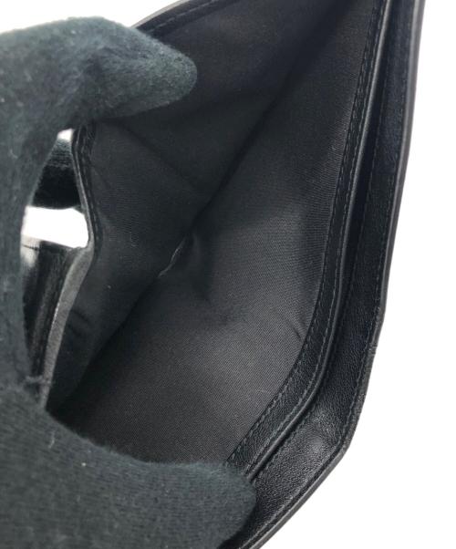DIOR HOMME（ディオール オム）DIOR HOMME (ディオール オム) 2つ折り財布 ブラックの古着・服飾アイテム