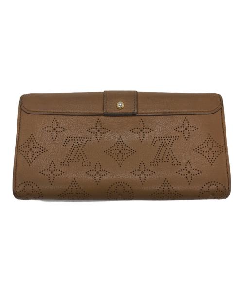 LOUIS VUITTON（ルイ ヴィトン）LOUIS VUITTON (ルイ ヴィトン) マヒナ ポルトフォイユ・イリス ブラウンの古着・服飾アイテム