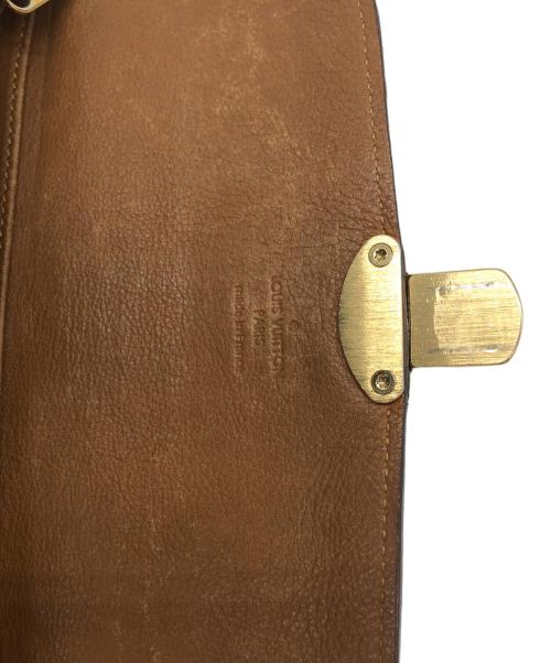 LOUIS VUITTON（ルイ ヴィトン）LOUIS VUITTON (ルイ ヴィトン) マヒナ ポルトフォイユ・イリス ブラウンの古着・服飾アイテム