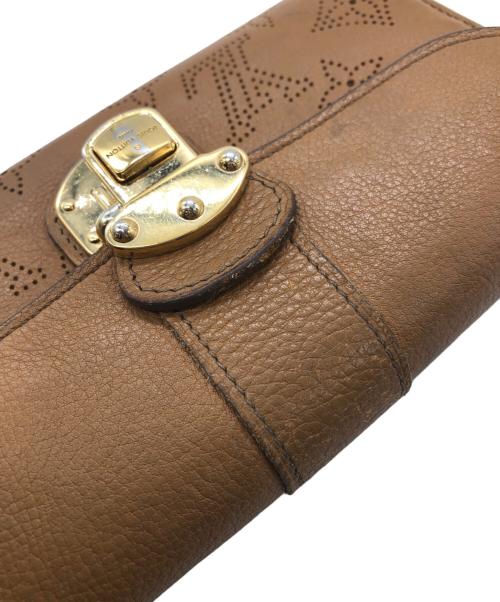 LOUIS VUITTON（ルイ ヴィトン）LOUIS VUITTON (ルイ ヴィトン) マヒナ ポルトフォイユ・イリス ブラウンの古着・服飾アイテム