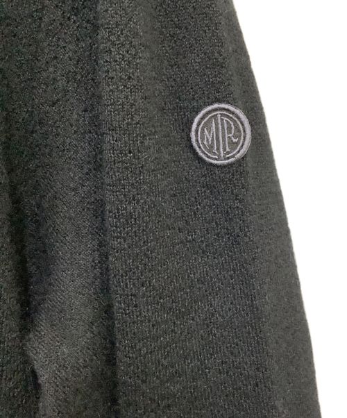 mout recon tailor（マウトリーコンテーラー）mout recon tailor (マウトリーコンテーラー) THE INOUE BROTHERS (イノウエブラザーズ) BABY ALPACA CREW NECK ブラック サイズ:サイズ表記無しの古着・服飾アイテム