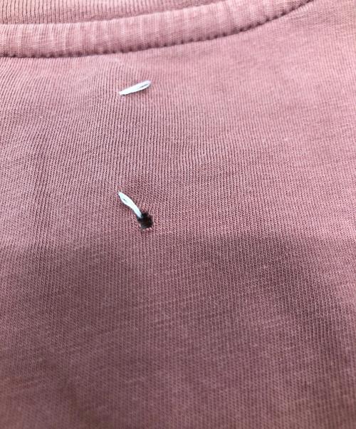 Maison Margiela（メゾンマルジェラ）Maison Margiela (メゾンマルジェラ) 半袖カットソー ピンク サイズ:SIZE　44の古着・服飾アイテム