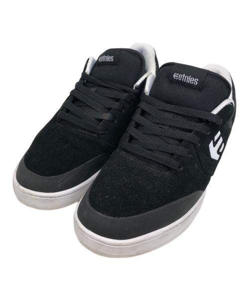 ETNIES（エトニース）ETNIES (エトニース) ローカットスニーカー ブラック サイズ:28の古着・服飾アイテム