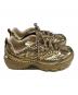 中古・古着 SKECHERS (スケッチャーズ)  PREMIUM HERITAGE D LITES EMPRESS GOLD  ゴールド サイズ:26 未使用品：9000円